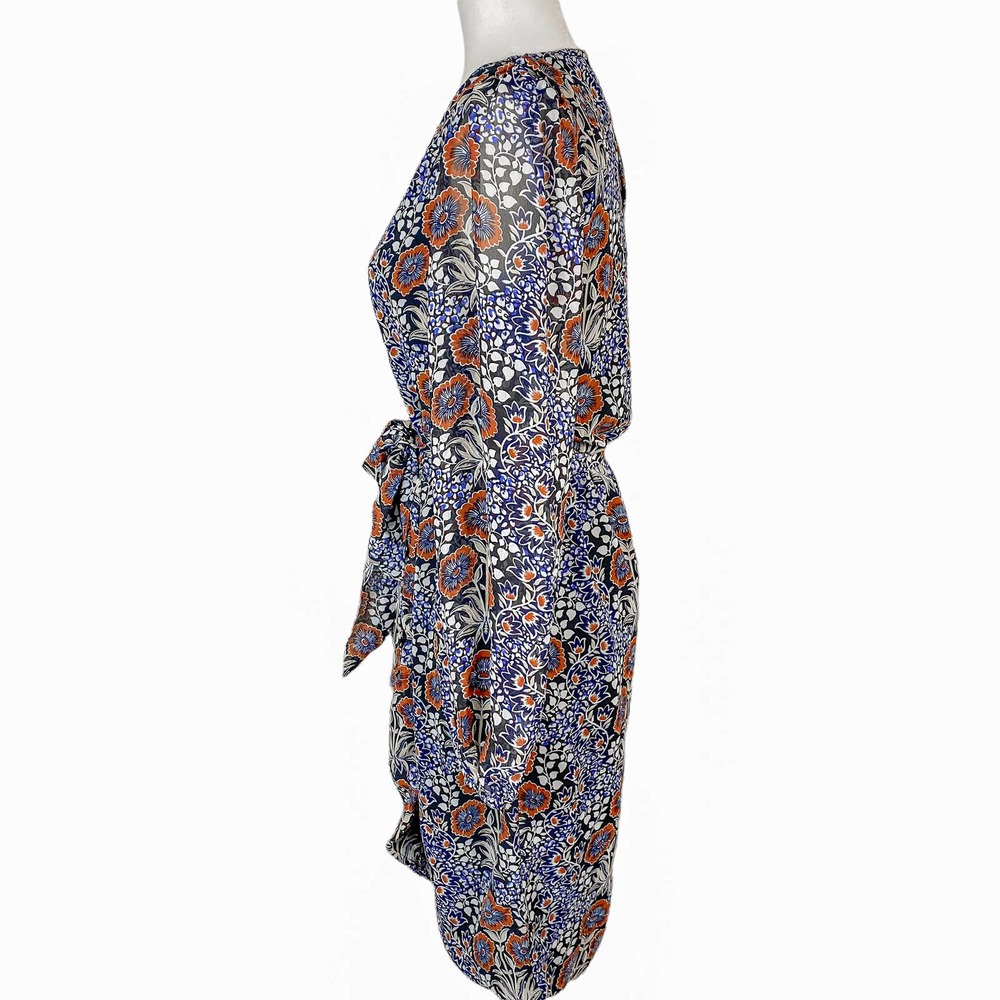 Walter Baker Dress Melissa Navy Pansy Size Small - Picture 6 of 13